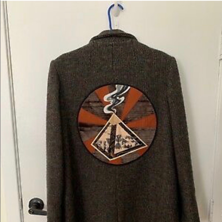 Quilted Patch Coat